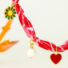 Load image into Gallery viewer, READY TO SHIP Charm Necklace - Fabric FJD$

