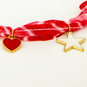 READY TO SHIP Charm Necklace - Fabric FJD$