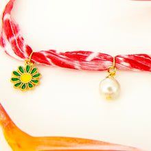 Load image into Gallery viewer, READY TO SHIP Charm Necklace - Fabric FJD$
