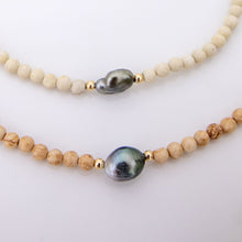 Load image into Gallery viewer, CONTACT US TO RECREATE THIS SOLD OUT STYLE Civa Fiji Keshi Pearl Double Layer Bead Necklace - 14k Gold Fill FJD$
