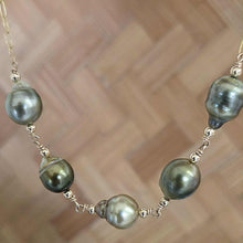 Load image into Gallery viewer, READY TO SHIP Civa Fiji Saltwater Pearl Necklace - 14k Gold Fill FJD$
