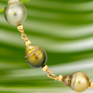 READY TO SHIP Civa Fiji Saltwater Pearl Necklace - 14k Gold Fill FJD$