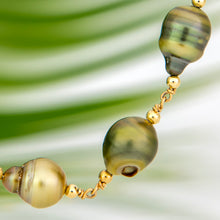 Load image into Gallery viewer, READY TO SHIP Civa Fiji Saltwater Pearl Necklace - 14k Gold Fill FJD$
