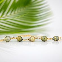 Load image into Gallery viewer, READY TO SHIP Civa Fiji Saltwater Pearl Necklace - 14k Gold Fill FJD$
