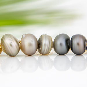 READY TO SHIP Civa Fiji Keshi Pearl Necklace - 14k Gold Fill FJD$