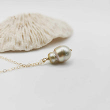 Load image into Gallery viewer, READY TO SHIP Civa Fiji Saltwater Pearl Necklace - 14k Gold Fill FJD$
