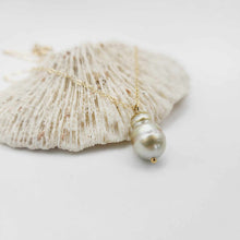 Load image into Gallery viewer, READY TO SHIP Civa Fiji Saltwater Pearl Necklace - 14k Gold Fill FJD$
