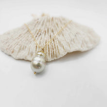 Load image into Gallery viewer, READY TO SHIP Civa Fiji Saltwater Pearl Necklace - 14k Gold Fill FJD$
