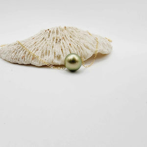 READY TO SHIP Civa Fiji Saltwater Pearl Necklace - 14k Gold Fill FJD$