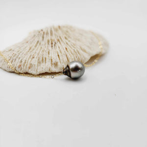 READY TO SHIP Civa Fiji Saltwater Pearl Necklace - 14k Gold Fill FJD$