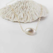 Load image into Gallery viewer, READY TO SHIP Civa Fiji Saltwater Pearl Necklace - 14k Gold Fill FJD$
