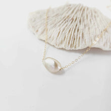 Load image into Gallery viewer, READY TO SHIP Civa Fiji Saltwater Pearl Necklace - 14k Gold Fill FJD$
