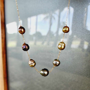 READY TO SHIP Civa Fiji Saltwater Pearl Necklace - 14k Gold Fill FJD$