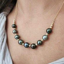 Load image into Gallery viewer, READY TO SHIP Civa Fiji Saltwater Pearl Necklace - 14k Gold Fill FJD$
