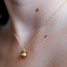 Load image into Gallery viewer, READY TO SHIP Civa Fiji Saltwater Pearl Necklace - 14k Gold Fill FJD$
