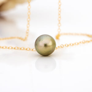 READY TO SHIP Civa Fiji Saltwater Pearl Necklace - 14k Gold Fill FJD$