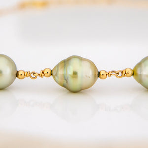 READY TO SHIP Civa Fiji Saltwater Pearl Necklace - 14k Gold Fill FJD$