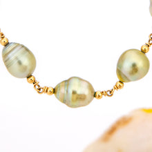 Load image into Gallery viewer, READY TO SHIP Civa Fiji Saltwater Pearl Necklace - 14k Gold Fill FJD$
