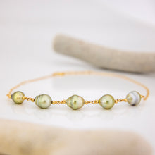 Load image into Gallery viewer, READY TO SHIP Civa Fiji Saltwater Pearl Necklace - 14k Gold Fill FJD$
