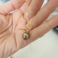Load image into Gallery viewer, READY TO SHIP Civa Fiji Saltwater Pearl Necklace - 14k Gold Fill FJD$
