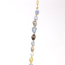 Load image into Gallery viewer, READY TO SHIP Civa Fiji Saltwater, Graded &amp; Keshi Pearl Necklace - 14k Gold Fill FJD$
