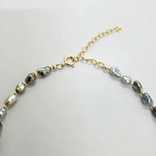 Load image into Gallery viewer, READY TO SHIP Civa Fiji Saltwater, Graded &amp; Keshi Pearl Necklace - 14k Gold Fill FJD$
