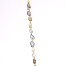 Load image into Gallery viewer, READY TO SHIP Civa Fiji Saltwater, Graded &amp; Keshi Pearl Necklace - 14k Gold Fill FJD$
