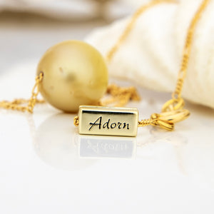 READY TO SHIP Fiji Saltwater Pearl Necklace - 14k Gold Fill FJD$