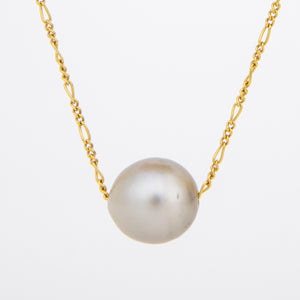 READY TO SHIP Fiji Saltwater Pearl Necklace - 14k Gold Fill FJD$