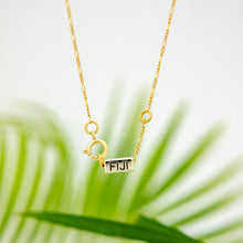 Load image into Gallery viewer, READY TO SHIP Fiji Saltwater Pearl Trio Necklace - 14k Gold Fill FJD$
