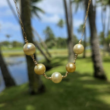 Load image into Gallery viewer, READY TO SHIP Civa Fiji Saltwater Pearl Necklace - 14k Gold Fill FJD$
