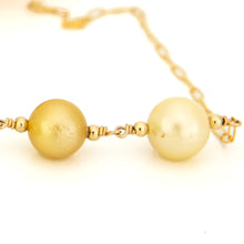 Load image into Gallery viewer, READY TO SHIP Civa Fiji Saltwater Pearl Necklace - 14k Gold Fill FJD$
