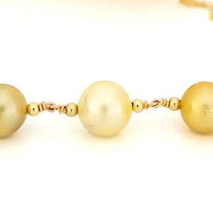 READY TO SHIP Civa Fiji Saltwater Pearl Necklace - 14k Gold Fill FJD$
