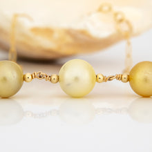 Load image into Gallery viewer, READY TO SHIP Civa Fiji Saltwater Pearl Necklace - 14k Gold Fill FJD$
