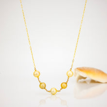 Load image into Gallery viewer, READY TO SHIP Civa Fiji Saltwater Pearl Necklace - 14k Gold Fill FJD$
