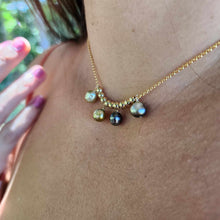 Load image into Gallery viewer, CONTACT US TO RECREATE THIS SOLD OUT STYLE Civa Fiji Keshi Pearl Choker Necklace - 14k Gold Fill FJD$
