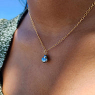 READY TO SHIP Civa Fiji Keshi Saltwater Pearl Necklace - 14k Gold Fill FJD$