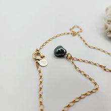 Load image into Gallery viewer, READY TO SHIP Civa Fiji Keshi Saltwater Pearl Necklace - 14k Gold Fill FJD$
