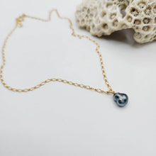 Load image into Gallery viewer, READY TO SHIP Civa Fiji Keshi Saltwater Pearl Necklace - 14k Gold Fill FJD$
