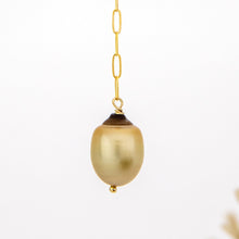 Load image into Gallery viewer, CONTACT US TO RECREATE THIS SOLD OUT STYLE Civa Fiji Saltwater Pearl Lariat Y-Necklace - 14k Gold Fill FJD$
