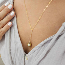 Load image into Gallery viewer, READY TO SHIP Civa Fiji Saltwater Pearl Lariat Y-Necklace - 14k Gold Fill FJD$
