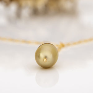 READY TO SHIP Civa Fiji Saltwater Pearl Lariat Y-Necklace - 14k Gold Fill FJD$