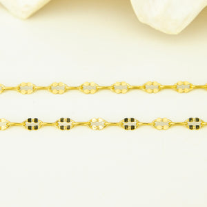 READY TO SHIP Frangipani Charm Necklace - 9k Solid Gold & 14k Gold Fill FJD$