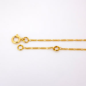 READY TO SHIP Figaro Chain - 14k Gold Fill FJD$