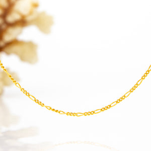 READY TO SHIP Figaro Chain - 14k Gold Fill FJD$