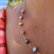 Load image into Gallery viewer, READY TO SHIP Freshwater Pearl Necklace - 14k Gold Fill FJD$

