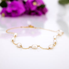 Load image into Gallery viewer, READY TO SHIP Freshwater Pearl Necklace - 14k Gold Fill FJD$
