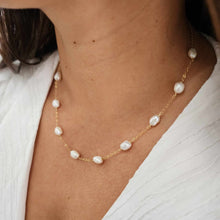 Load image into Gallery viewer, READY TO SHIP Freshwater Pearl Necklace - 14k Gold Fill FJD$
