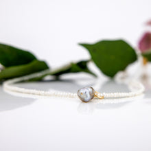 Load image into Gallery viewer, READY TO SHIP Freshwater Pearl Necklace with Civa Fiji Pearl Pendant - 14k Gold Fill FJD$
