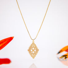 Load image into Gallery viewer, READY TO SHIP Diamond Masi Necklace - 14k Gold Fill &amp; 18k Gold Vermeil FJD$

